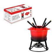 Aparelho Para Fondue 11 Pcs Aretha Vermelho
